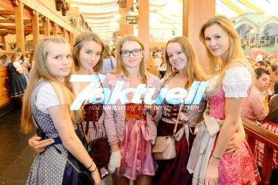 Cannstatter Wasen 2017 - Partyimpressionen vom So.01.10.2017 aus dem Grandls Hofbräuzelt