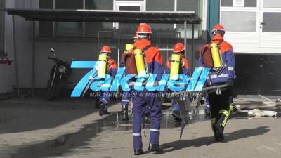 Hauptübung der Jugendfeuerfeuerwehr Nürtingen