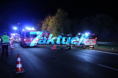 Tödlicher Unfall auf der A8 bei Kirchheim/Teck: 27-Jähriger fährt auf einen Sattelzug auf