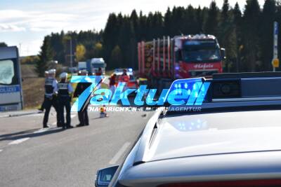 Tödlicher Motorradunfall an Kreuzung auf L1221 zwischen Rötenbach und Bartholomä (Ostalbkreis)