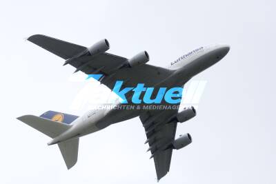 Sturm zwingt Lufthansa A380 zur Sicherheitslandung und Betankung am Flughafen Stuttgart