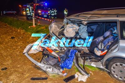 Drei Tote bei verheerendem Frontalcrash bei Waibstadt - Weiterer Fahrer in Klinik verstorben - Insassen waren nicht angeschnallt