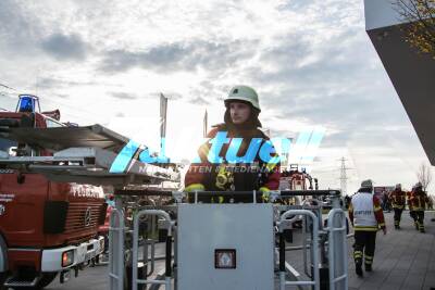Hauptübung der Feuerwehr Holzgerlingen - Verkehrsunfall nach der Übung