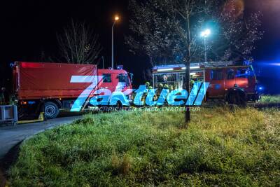 Chemische Reaktion in Firmengebäude führt zu langwierigen Großeinsatz der Feuerwehr