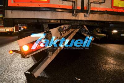 Tödlicher LKW-Auffahrunfall auf der A8 bei Pforzheim