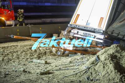 Tausend Schutzengel gehabt! LKW rast ungebremst in S21 Baustelle - Führerhaus verkeilt sich 20m über Tunnelabgrund - Fahrer über 3h eingeklemmt