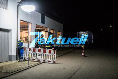 Einsatz nach Gewölbekellereinsturz: THW muss alte Stadtmauer vor Einsturz sichern