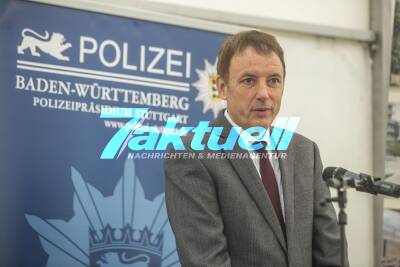 Einweihungsfeier des neuen Führungs- und Lagezentrums im Polizeipräsidium Stuttgart