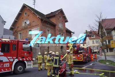 Zimmerbrand in Heilbron-Biberach