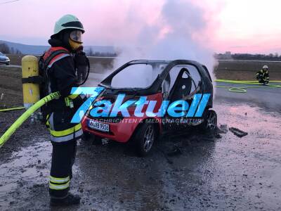 Smart brennt komplett aus