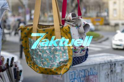 Stoffmarkt Holland auf dem Karlsplatz