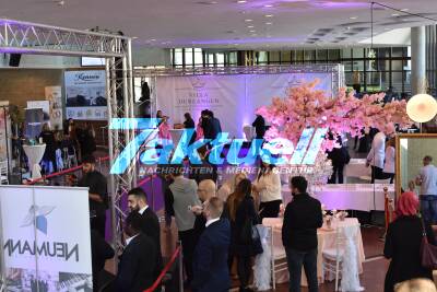 Bachelor-Paar Kristina Yantsen und Daniel Völz zu Gast auf Hochzeit-& Event-Messe in Schwäbisch Gmünd