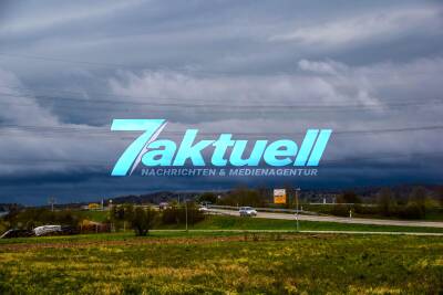 Unwetter: Frühsommer verabschiedet sich mit Unwetterfront: Starkregen, Sturm und Gewitter sorgen für Abkühlung in der Region