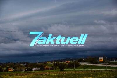Unwetter: Frühsommer verabschiedet sich mit Unwetterfront: Starkregen, Sturm und Gewitter sorgen für Abkühlung in der Region