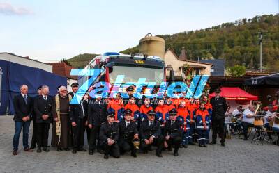 Übergabe und Weihe neues HLF20 für die Freiwillige Feuerwehr Deggingen