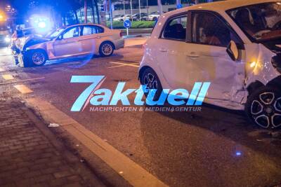 Rotlicht missachtet: 3 Verletzte nach Crash in Heilbronner Innenstadt