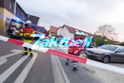 Brand in Altenheim in Frickenhausen - Einsatzkräfte aus dem ganzen Landkreis sind im Großeinsatz - mehrere Verletzte