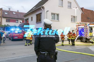Brand in Altenheim in Frickenhausen - Einsatzkräfte aus dem ganzen Landkreis sind im Großeinsatz - mehrere Verletzte