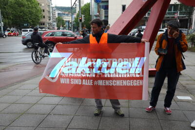 Letzte Generation demonstriert gegen ihre Kriminalisierung