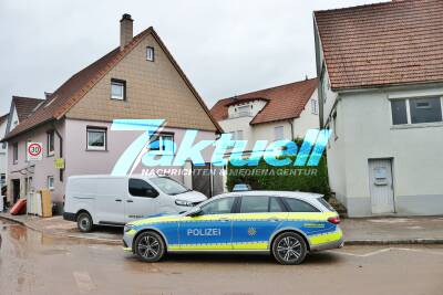 2 Tote bei Hochwasser im Rems-Murr Kreis - Mutter und Sohn sterben in den Fluten - Tagbilder aus dem völlig Überfluteten Rudersberg - Drohnenaufnahmen zeigen das ganze Ausmaß - Pressekonferenz offenbart 2 Todesopfer in Schorndorf-Miedelsbach