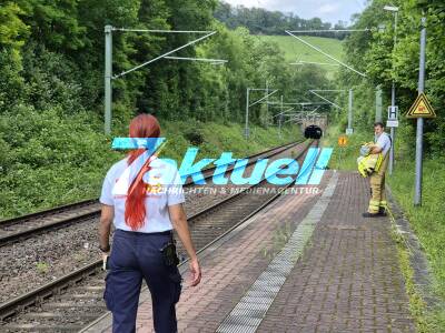 Tödlicher Personenunfall im Weinsberger Tunnel - Groß leitet Schienenersatzverkehr - Strecke Weinsberg - HN gesperrt