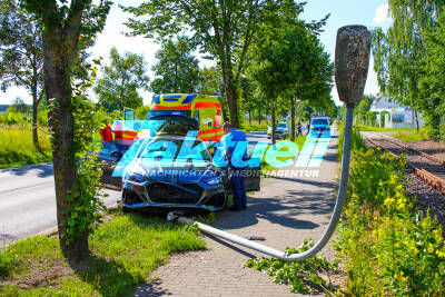 Drogentest nach Unfall in Velten positiv