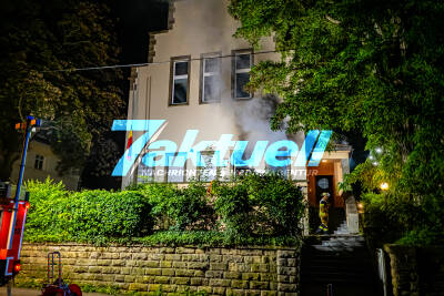 Zimmervollbrand bei der Burschenschaft Alemannia Stuttgart e.V. - Feuerwehr kann Flammenübergriff gerade noch verhindern