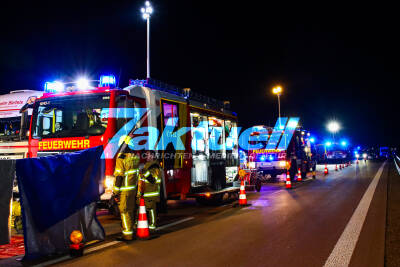  Erneut tödlicher Unfall diesmal am Autobahndreieck Havelland in Richtung Berlin - Ferienverkehr - Erinnerungen an familiäres Unglück vor drei Wochen wachgerufen