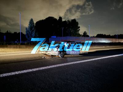 Verkehrsunfall mit mehreren Fahrzeugen auf der A42 bei Castrop