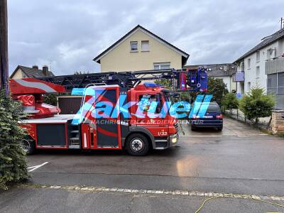 Schock für Bewohner: Spülmaschine löst Schmorbrand aus – Bewohner verhindert Schlimmeres – Feuerwehreinsatz