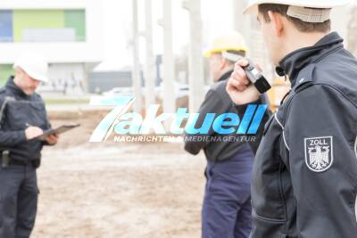 Baustellenkontrollen - Zoll findet mehrere illegale Arbeiter auf Glasfaserbaustellen