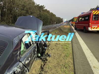 Schwerer LKW-Unfall auf A24: Vollsperrung Richtung Berlin - Einsatzleiter Steve Schnackertz im O-Ton 