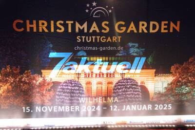Christmas Garden in der Stuttgarter Wilhelma eröffnet