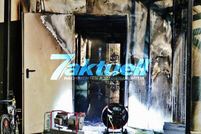Festnahme! 27-jähriger Tatverdächtiger nach mehrfacher schwerer Brandstiftung in Haft - Mehrere Hunderttausend Euro Schaden - Bereits 3. Brand in Flüchtlingsheim löst Großeinsatz von Feuerwehr und Rettungsdienst aus - Massives Feuer im Gebäude