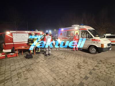 Toter bei Brand in Asylunterkunft - 58-jähriger Bewohner verstorben - Barackenähnliche Not-Unterkunft komplett ausgebrannt