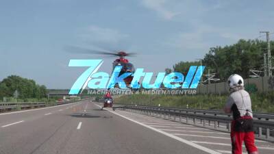 Tödlicher Reifenplatzer auf A8! Autofahrer gibt Pavillon wegen Hitze (im OTon!) Subaru mehrfach überschlagen, Mann aus Auto geschleudert, Gluthitze erschwert Rettung, Frau und zwei Kinder verletzt