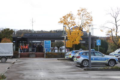 Sprengung der Kühltürme des ehemaligen Kernkraftwe...