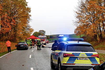 Horrorunfall: Der Lenker hatte keine Chance.

Um...