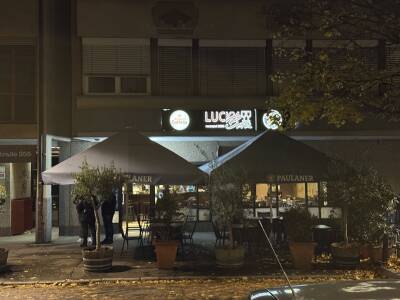 Großer Polizeieinsatz Person wohl schwer mit Messe...