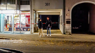 STUTTGART-WANGEN: Großer Polizeieinsatz Person woh...