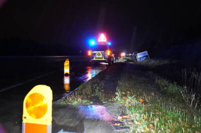WIEDEMAR: In der Nacht zu Montag verunglückte auf...